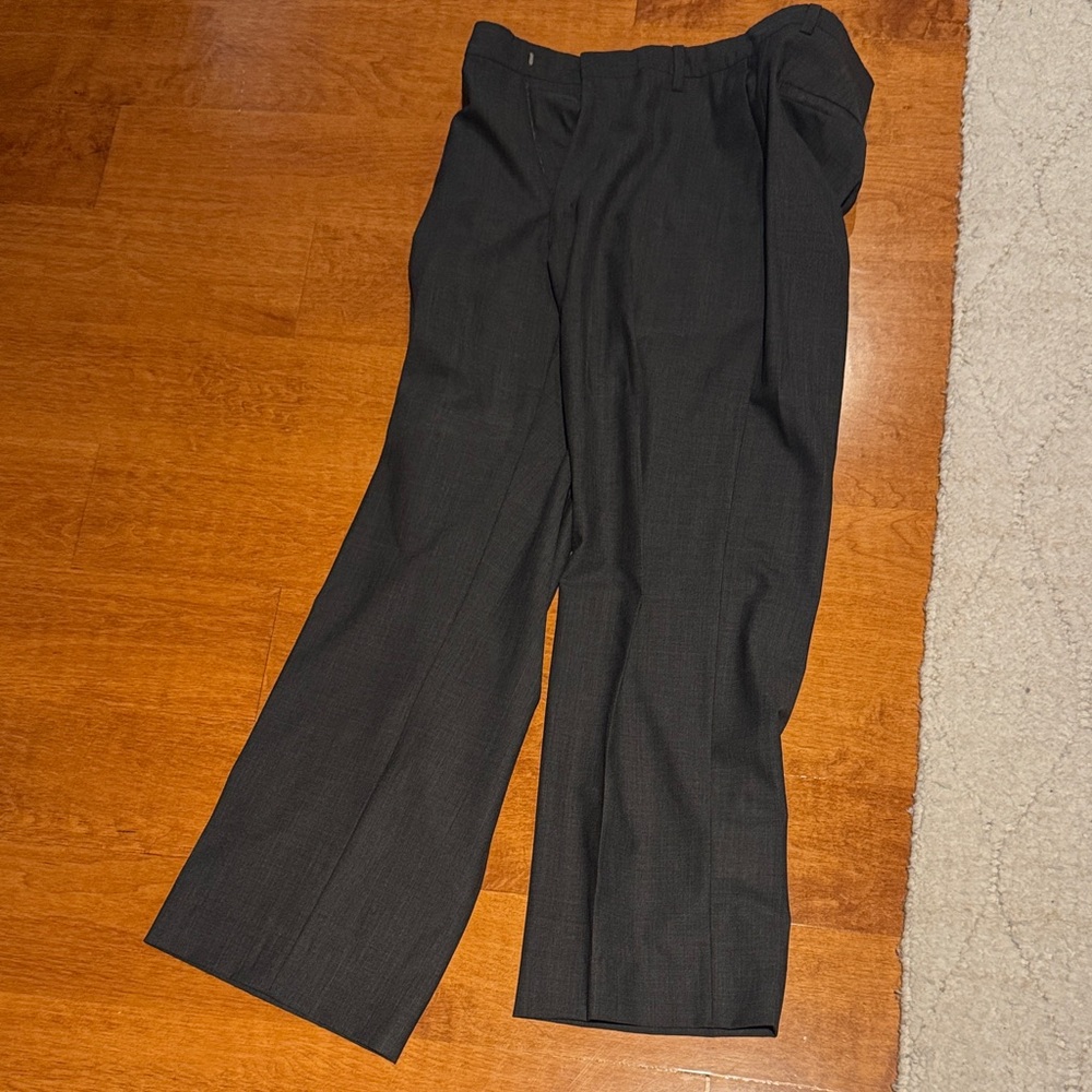 Banana Republic Men's Dark Gray Dress Pants